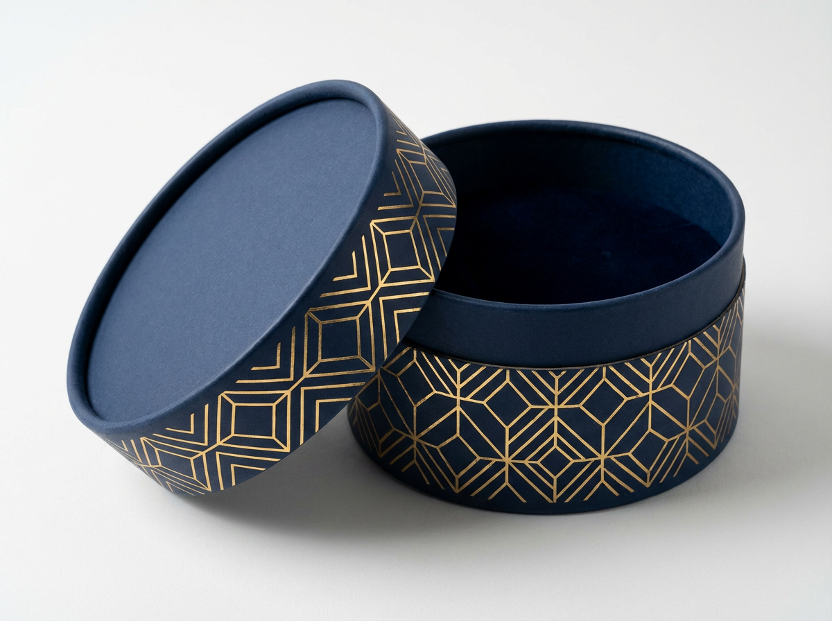Custom luxury rigid lid base gift box gold foil China manufacturer